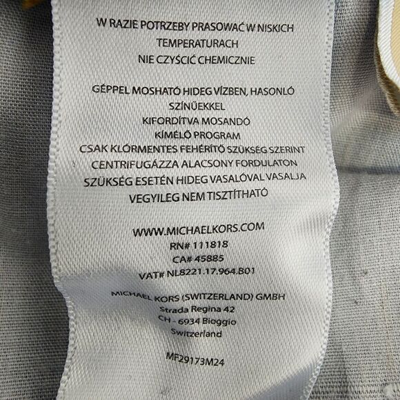 Michael Kors Jeans Women's Size 10 Skinny Blue Dark Wash Mid Rise Cotton Blend - Picture 9 of 9